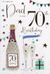 Picture of DAD ON YOUR 70TH BIRTHDAY CARD